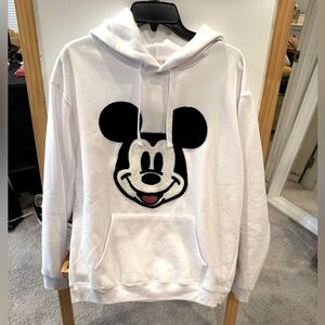 NWT Mickey Mouse embroidered Hoodie Size XL